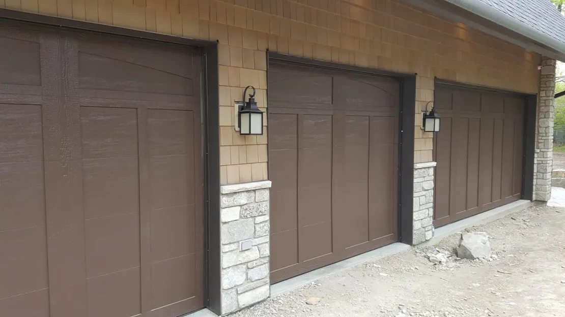 wood garage doors